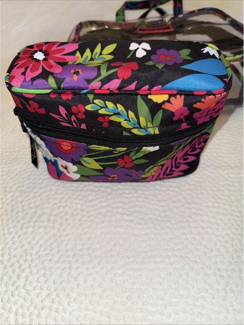 Vera Bradley Large Makeup Bag Set - Picture 3 of 9